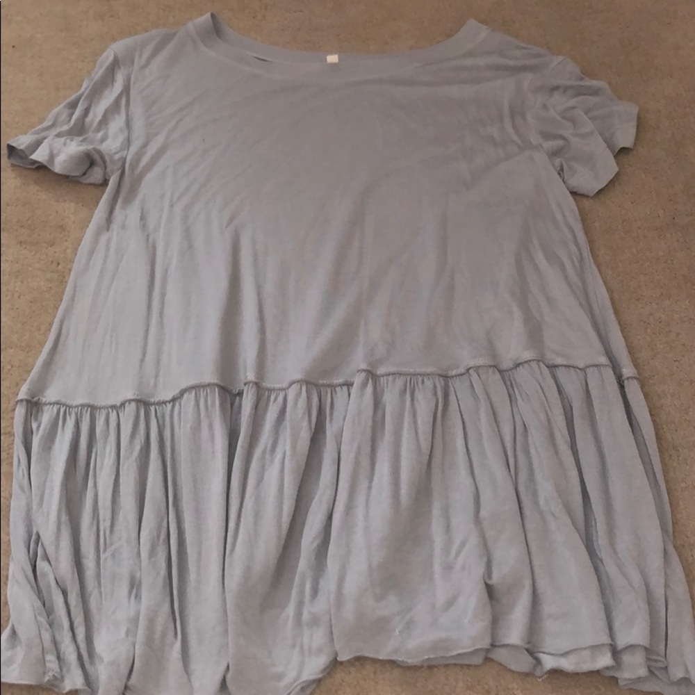 Soft light blue shirt